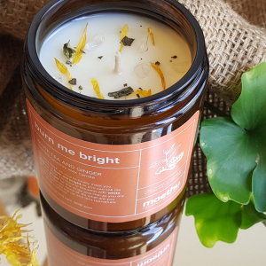 Burn me bright cocosoy wax candle