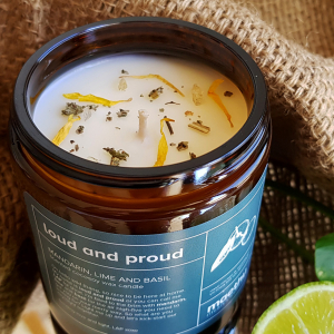 Loud and proud cocosoy wax candle