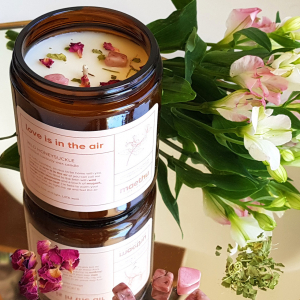 Love is in the air cocosoy wax candle